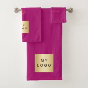 Cerice rose or texte entreprise logo commercial