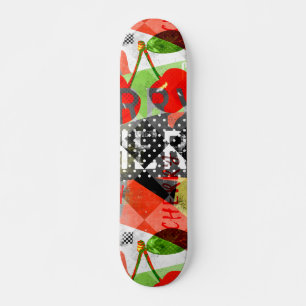 Cerise aestghetic superbe skateboard