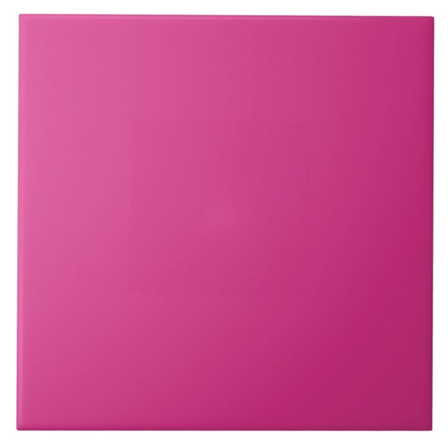 Cerise Bright Fuchsia Carreau rose (Devant)