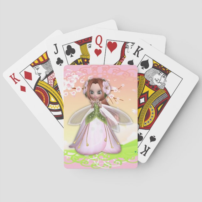 Cerise Fée Fée Fée 3 Cartes de jeu (dos)