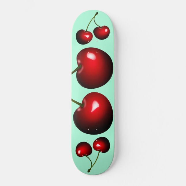 Cerise Skateboard - Vos Couleurs (Recto)