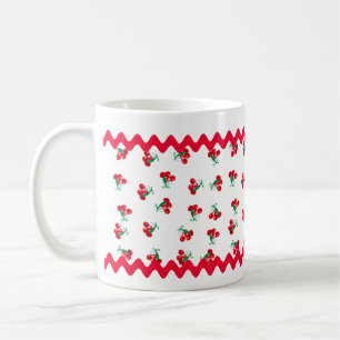 Cerises et ric Rac Mug