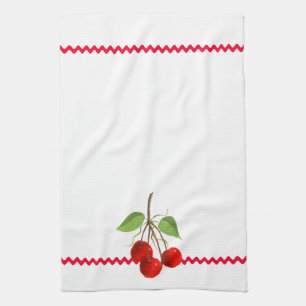 Cerises et serviette de cuisine de Ric Rac