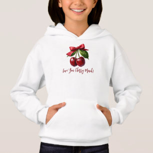 Cerises et un Bow-Love vous Cherry Beaucoup