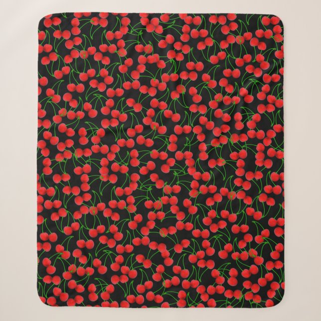 Cerises Jubilee - Moyenne couverture Sherpa (Devant)