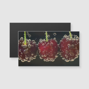 Cerises rouges dans l'eau