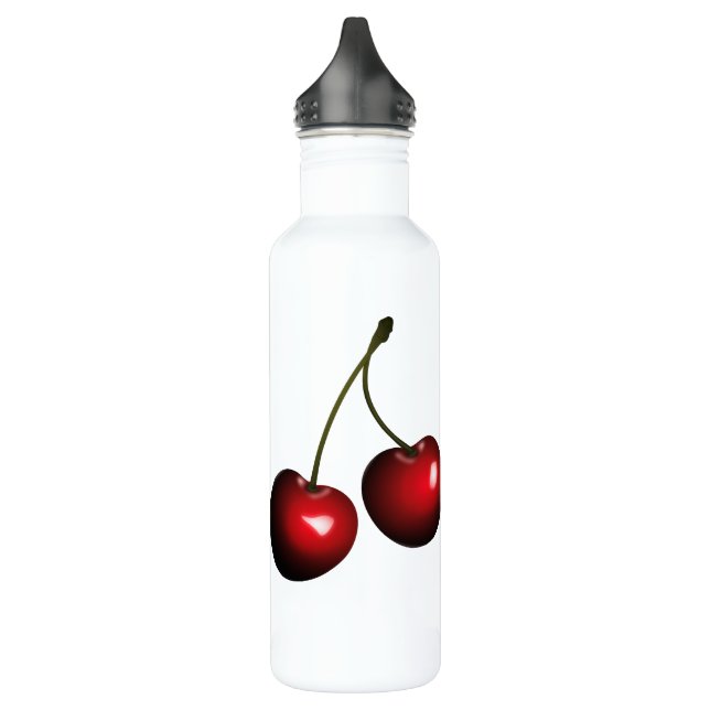 Cerises Stainliess Acier Bouteille d'eau (Gauche)