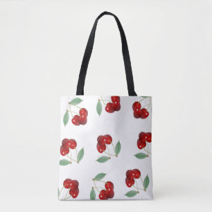 Cerises sur tout le Sac fourre-tout d'impression