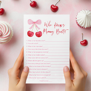 Cerisier Bow Rose Qui Connaît Maman Meilleur Jeu