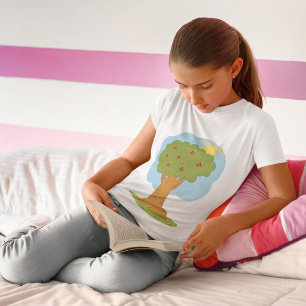 Cerisier Dans Le T-shirt Soleil