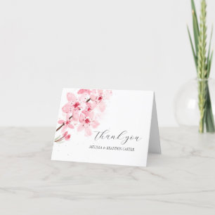 Cerisier Fleur rose Mariage Merci