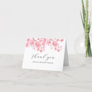 Cerisier Fleur rose Mariage Merci