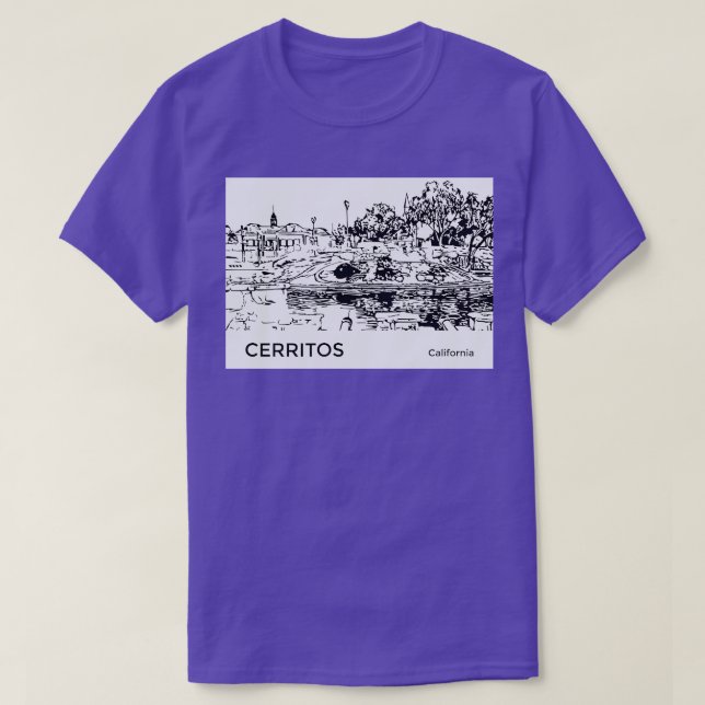 Cerritos California TShirt (Design devant)