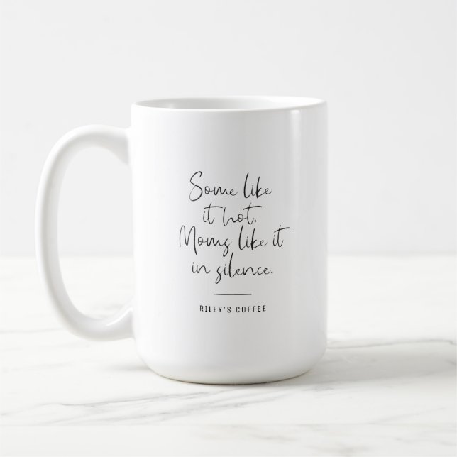 Certains aiment ça Hot Fung Mug pour les mamans (Gauche)