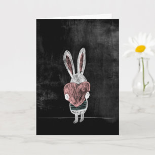 Certains Bunny Vous Aime, Carte De Voeux De Pâques