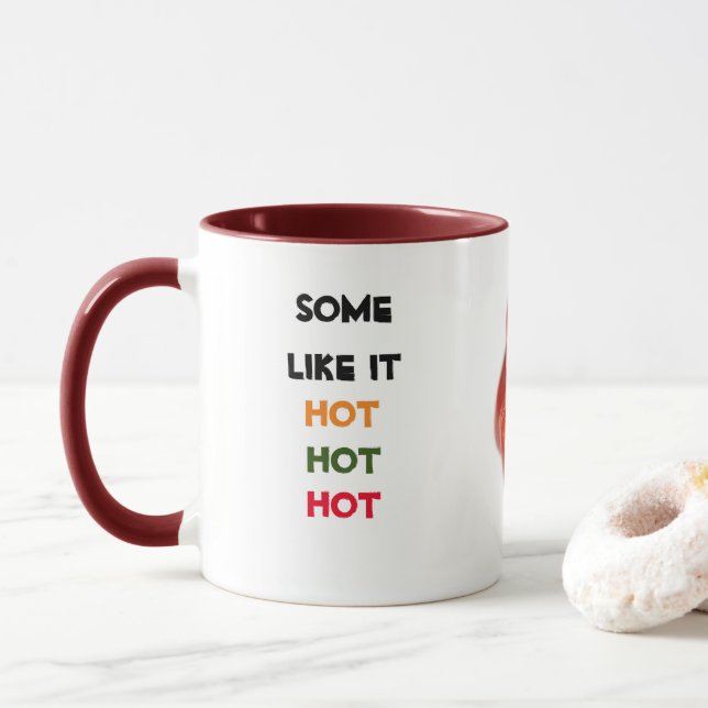 Certains L'Aiment Hot Custom Combo Mug Par Zazz_it (Avec donut)