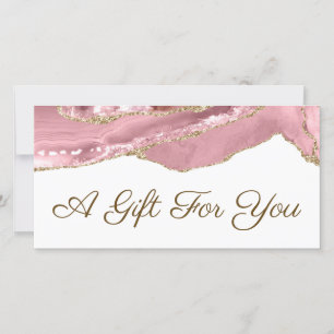 certificat cadeau agneau rose