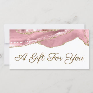 certificat cadeau agneau rose
