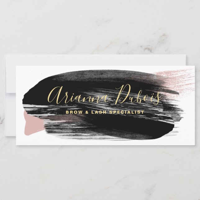 Certificat Cadeau Aquarelle Or Rouge Foncé (Devant)