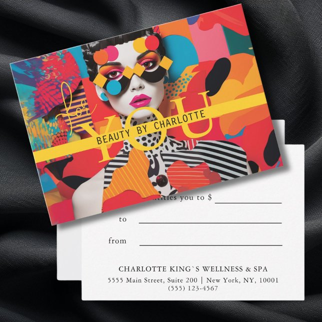 CERTIFICAT CADEAU | Beauté | Pour vous (GIFT CERTIFICATE | Beauty | For You)