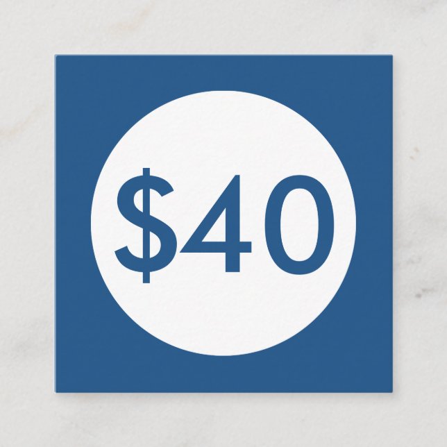 certificat cadeau bleu tache (Devant)