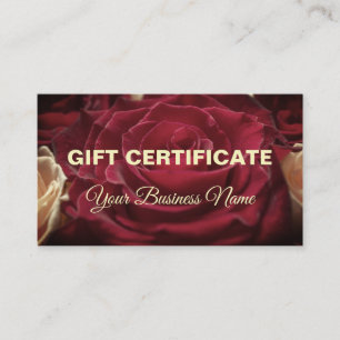 Certificat cadeau, cadeau