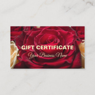 Certificat cadeau, cadeau