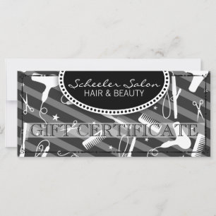Certificat cadeau cheveux gris et beauté