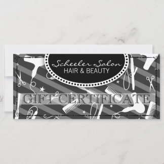 Certificat cadeau cheveux gris et beauté
