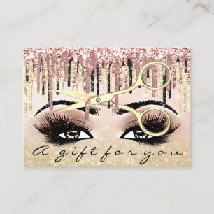 Certificat cadeau Coiffeur Rose Vip Gold Maquillag