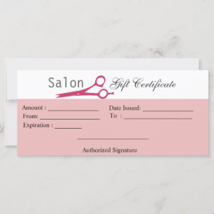 Certificat-cadeau Cosmetologue Cosmetologiste Cosm