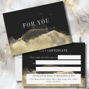 CERTIFICAT CADEAU D'AFFAIRES MODERNE