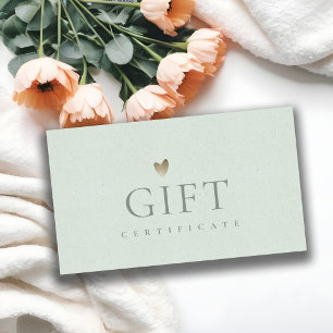 Certificat cadeau de coeur en argent pour Aqua Scr