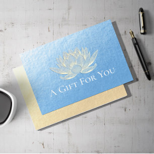 Certificat cadeau de l'instructeur YOGA Studio Gol
