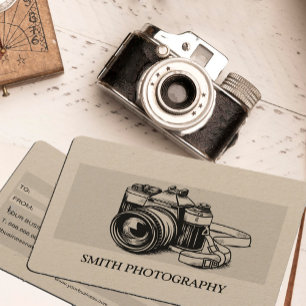 Certificat cadeau de photographe professionnel