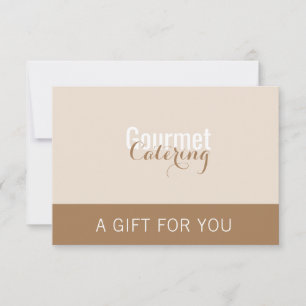 Certificat cadeau de restauration gastronomique