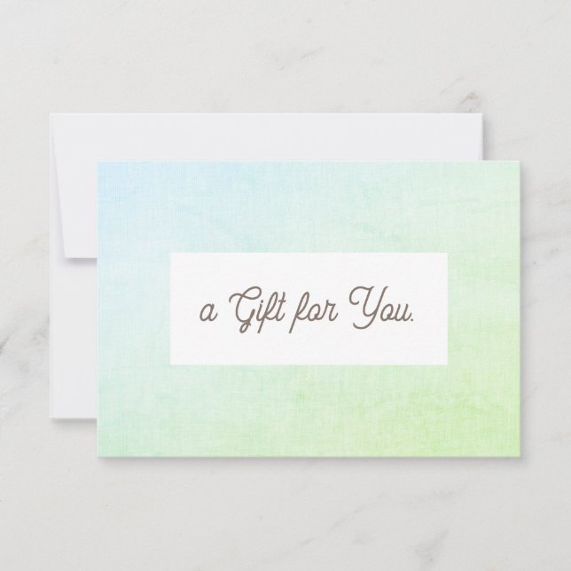 Certificat cadeau de salon de beauté (Devant)