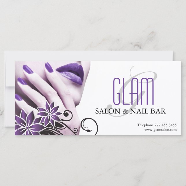 Certificat cadeau de salon et de Spa (Devant)