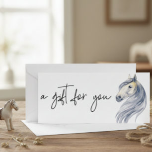 Certificat Cadeau de Services d'Équitation Horse B