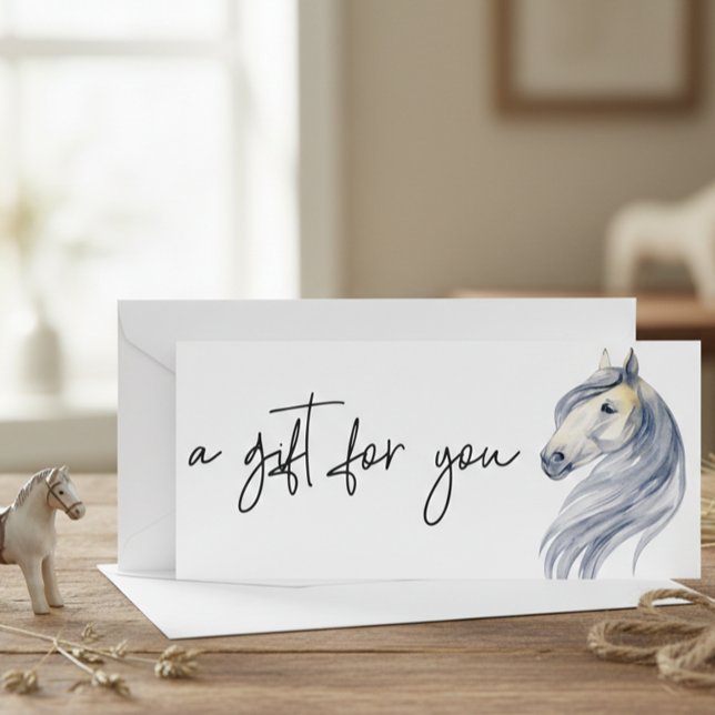 Certificat Cadeau de Services d'Équitation Horse B (Créateur téléchargé)