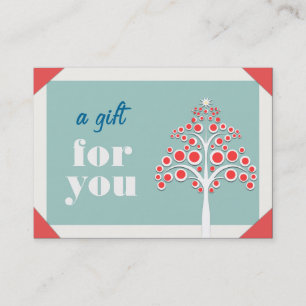 Certificat cadeau de vacances Cardi d'affaires