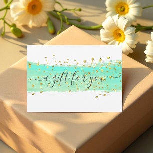 Certificat cadeau d'entreprise de Parties scintill