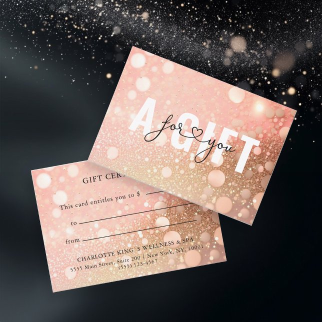 CERTIFICAT CADEAU D'ENTREPRISE | PARTIES SCINTILLA (Créateur téléchargé)