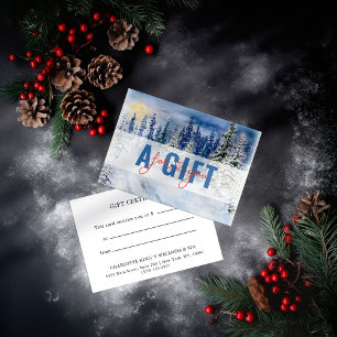 CERTIFICAT CADEAU D'ENTREPRISE   Paysage hivernal 