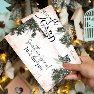 Certificat cadeau Elegant Pine   Personnalisable 