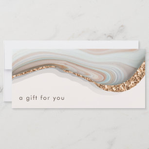 Certificat Cadeau en Marbre d'Agate