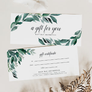 Certificat cadeau Foliage abondant