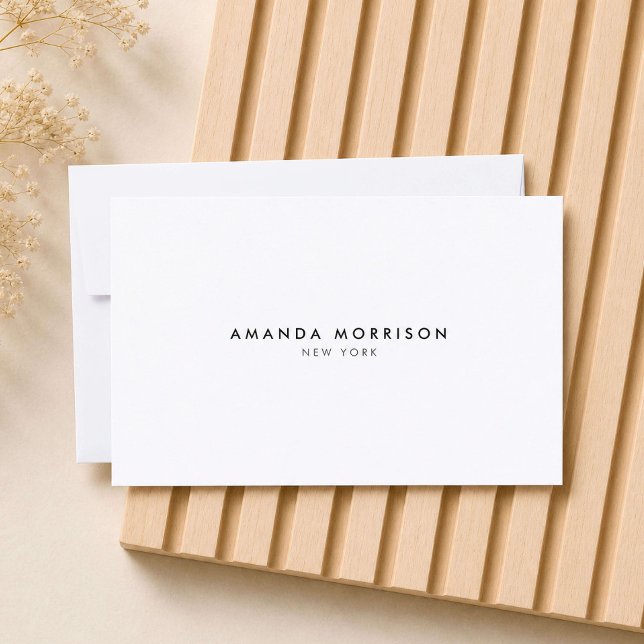 Certificat Cadeau Minimaliste Luxe Blanc (Créateur téléchargé)