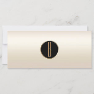 Certificat Cadeau Monogramme Pearl Shimmer Gold Gl