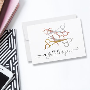 Certificat Cadeau Paillettes Rose Gold Argent Cise